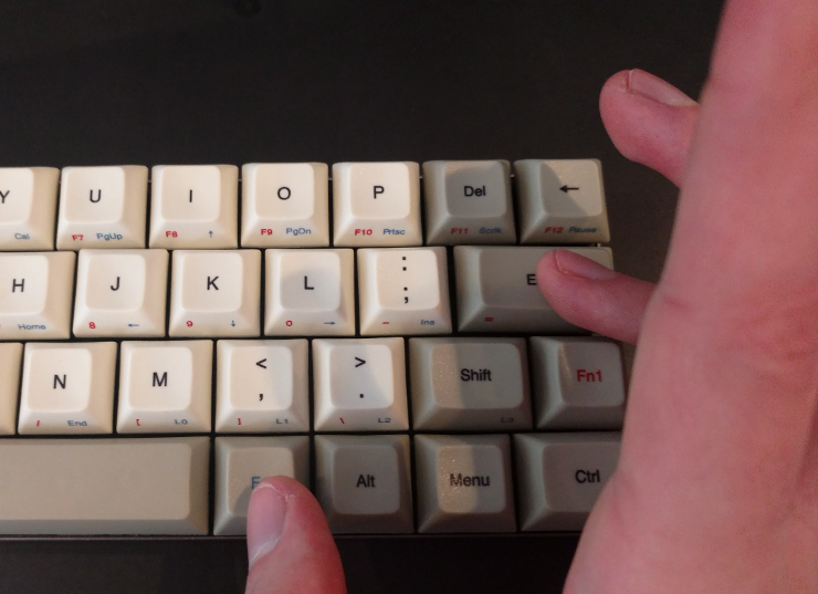 A FN0 mapping for a hard-to-reach key